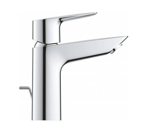 Смеситель для раковины Grohe Start Edge с рычажным донным клапаном, M-Size, хром 23774001