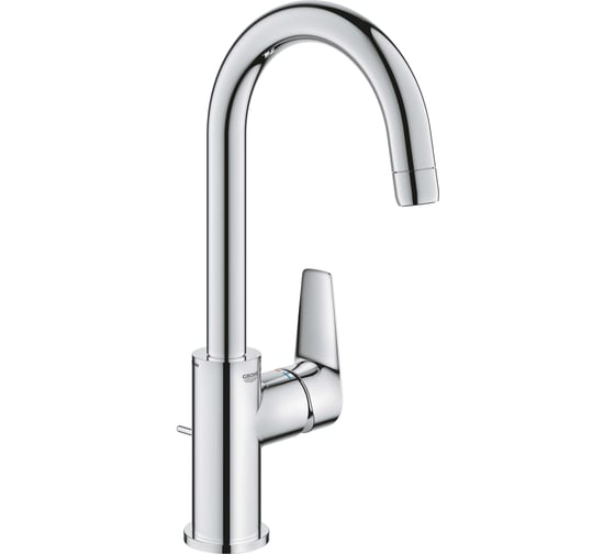Смеситель для раковины Grohe Start Edge с донным клапаном, L-Size, хром 23776001 1