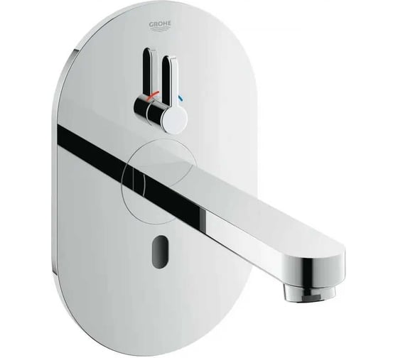 Инфракрасный смеситель для раковины Grohe Eurosmart Cosmopolitan E с регулируемым ограничителем температуры, хром 36315000 1