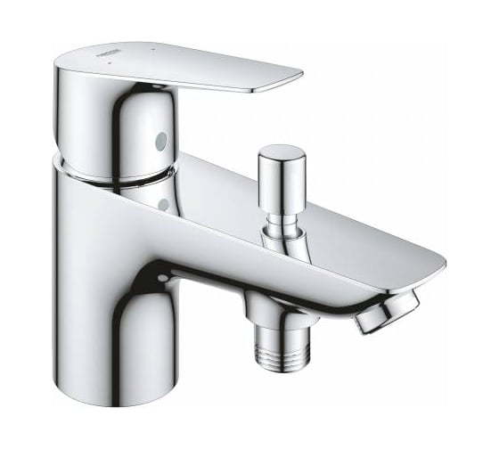 Смеситель на бортик ванны Grohe BauEdge монтаж на 1 отверстие, хром 23562001