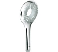 Ручной душ GROHE Rainshower Icon 100 (1 режим) с ограничением расхода воды, хром 27377000