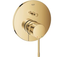 Однорычажный смеситель для ванны Grohe Essence круглая розетка, холодный рассвет глянец 24058GL1