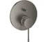 Однорычажный смеситель для ванны Grohe Essence круглая розетка, темный графит матовый 24058AL1 1