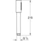 Ручной душ GROHE Sena Stick никель, глянец 26465BE0 7