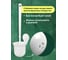 Cантехнический ерш Аквалиния EASY белый на липучке B6681-24 6