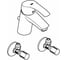 Однорычажный смеситель для раковины Grohe Eurosmart New с угловыми вентилями, хром 23588000 4