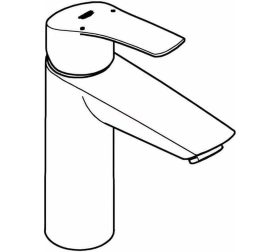 Однорычажный смеситель для раковины Grohe Eurosmart dn 15, m-size, хром 23324003 00000094666