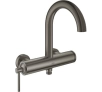 Смеситель для ванны Grohe Atrio New настенный монтаж, темный графит матовый 32652AL3