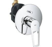 Смеситель для ванны Grohe BauLoop однорычажный, круглая розетка, хром 29081001