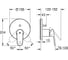 Смеситель для ванны Grohe Europlus хром 24060002 2