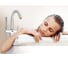 Смеситель для ванны Grohe Grandera с душевым гарнитуром, верхняя монтажная часть, напольный монтаж, хром/золото 23318IG0 2