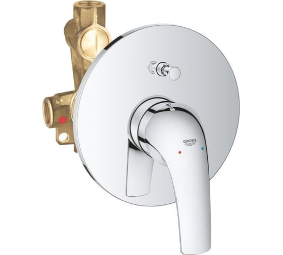 Смеситель для ванны Grohe Start Curve однорычажный, хром 29115000