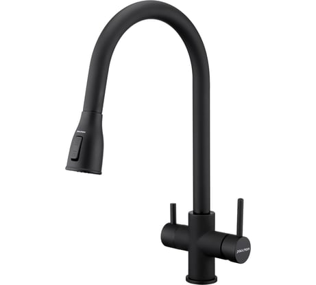 Смеситель для кухни Paulmark LANGE, антрацит, La214212-AN