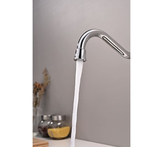 Смеситель для кухни Paulmark Retro хром Re213226-CR