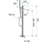 Смеситель для ванны REMER Class Line L08 2