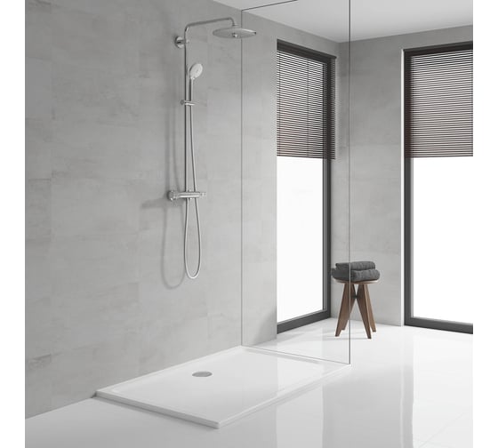 Душевая система с термостатом для душа Grohe хром 00000093933