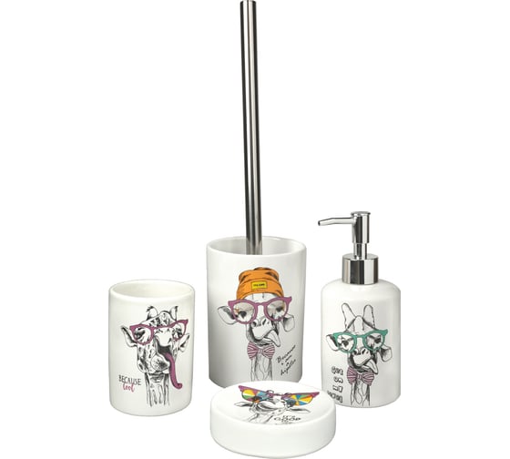Мыльница Аквалиния Happy giraffe керамика BCE0083AA-SD