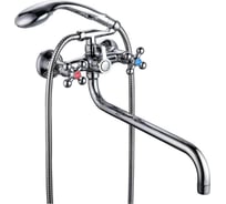 Смеситель для ванны Fauzt FZ435 маховики A32 ИС.240120