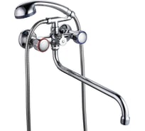 Смеситель для ванны Fauzt FZ511 маховики A63 ИС.240125