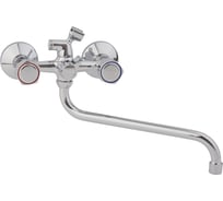 Смеситель для ванны, круглый излив, круглые маховики ARCO А2509 ИС.240557