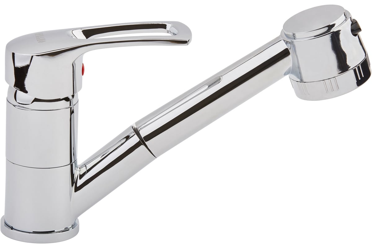 Одноручковый смеситель для кухни с выдвижной лейкой, 40 карт. ОПТИМА ...