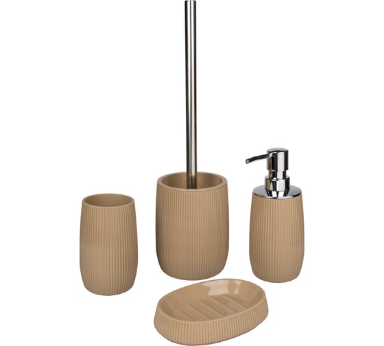 Сантехнический ерш Аквалиния пластик mokko ABS0041A-TOH