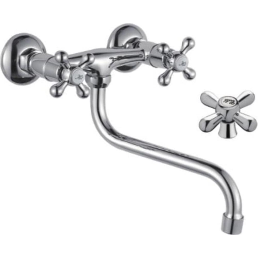 Настенный смеситель для кухни D-Lin хром D141819 - выгодная цена ...