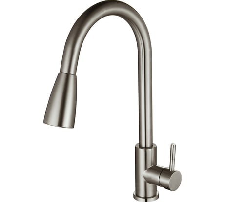 Смеситель для кухни D-Lin с выдвижной лейкой, хром H155315-T