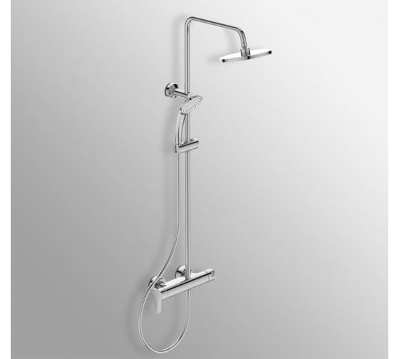 Душевая система в комплекте с настенным смесителем для душа Ideal Standard Bc750aa idealrain cerafine o 00000096900