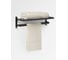 Полка для ванной BIRD HOUSE графитовая B0152 1