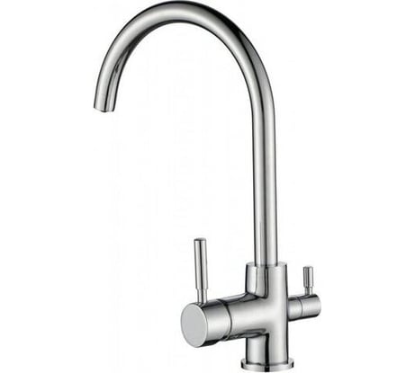 Смеситель для кухни D-Lin с подключением фильтра питьевой воды, хром D159315