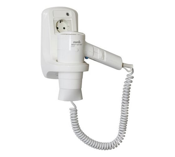 Фен с настенным держателем Starmix HFТW 12 S 12957