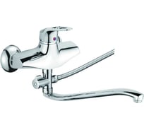 Смеситель для ванны и душа D-Lin с длинным изливом 300 мм, хром D140407