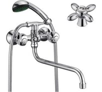 Смеситель для ванны и душа D-Lin с длинным изливом 300 мм, хром D140808