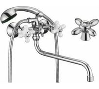 Смеситель для ванны и душа D-Lin с длинным изливом 300 мм, хром D145808