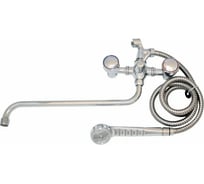 Смеситель для ванны и душа D-Lin с длинным изливом 300 мм, хром D145811