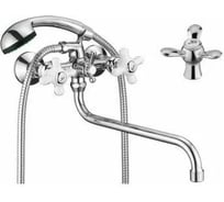Смеситель для ванны и душа D-Lin с длинным изливом 300 мм, хром D145818