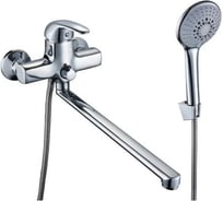 Смеситель для ванны и душа D-Lin с длинным изливом 300 мм, хром D146309-2