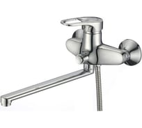 Смеситель для ванны и душа D-Lin с длинным изливом 300 мм, хром D146404-5