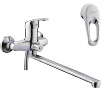 Смеситель для ванны и душа D-Lin с длинным изливом 300 мм, хром D146410-8