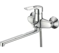 Смеситель для ванны и душа D-Lin с длинным изливом 300 мм, хром D146422-5