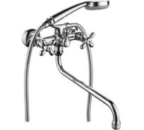 Смеситель для ванны и душа D-Lin с длинным изливом 300 мм, хром D146817-F