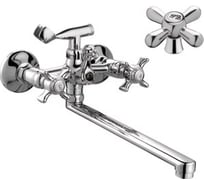 Смеситель для ванны и душа D-Lin с длинным изливом 300 мм, хром D147819-F