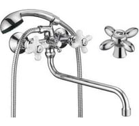 Смеситель для ванны и душа D-Lin с длинным изливом 350 мм, хром D145808-6