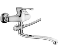 Смеситель для ванны и душа D-Lin с длинным изливом 400 мм, хром D140405