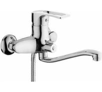 Смеситель для ванны и душа D-Lin с длинным изливом 400 мм, хром D146422-2