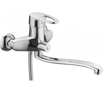 Смеситель для ванны и душа с длинным изливом 400 мм, хром D-Lin D146452-2