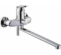 Смеситель для ванны и душа D-Lin с длинным изливом 400 мм, хром D147603