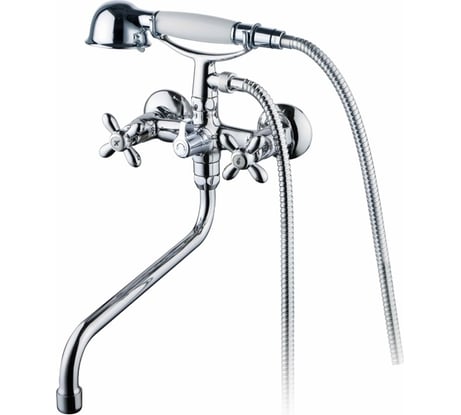 Смеситель для ванны IDDIS Jeals JEASBL2i10 с длинным изливом и керамическим дивертором