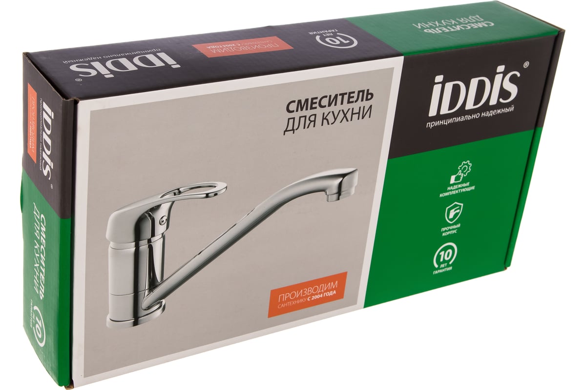 Смеситель для кухни iddis alborg k56001c